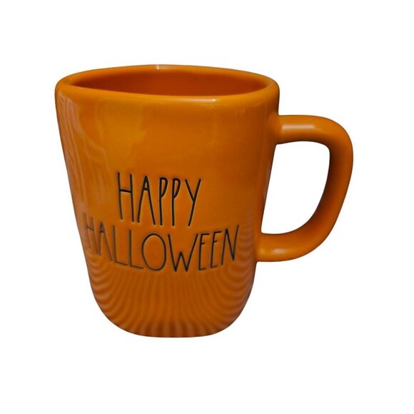 Rae Dunn by Magenta Orange Happy Halloween Coffee Mug - Picture 1 of 9